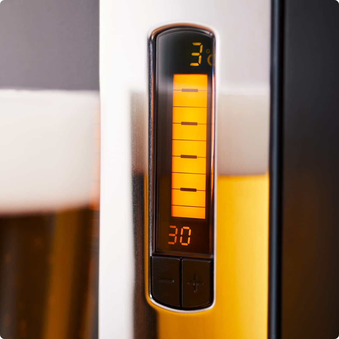 PerfectDraft Beer Dispenser with 1 Keg - Leffe Blonde with Magnet - Ideal Gift for Beer Lovers - Home Bar & Party Essential