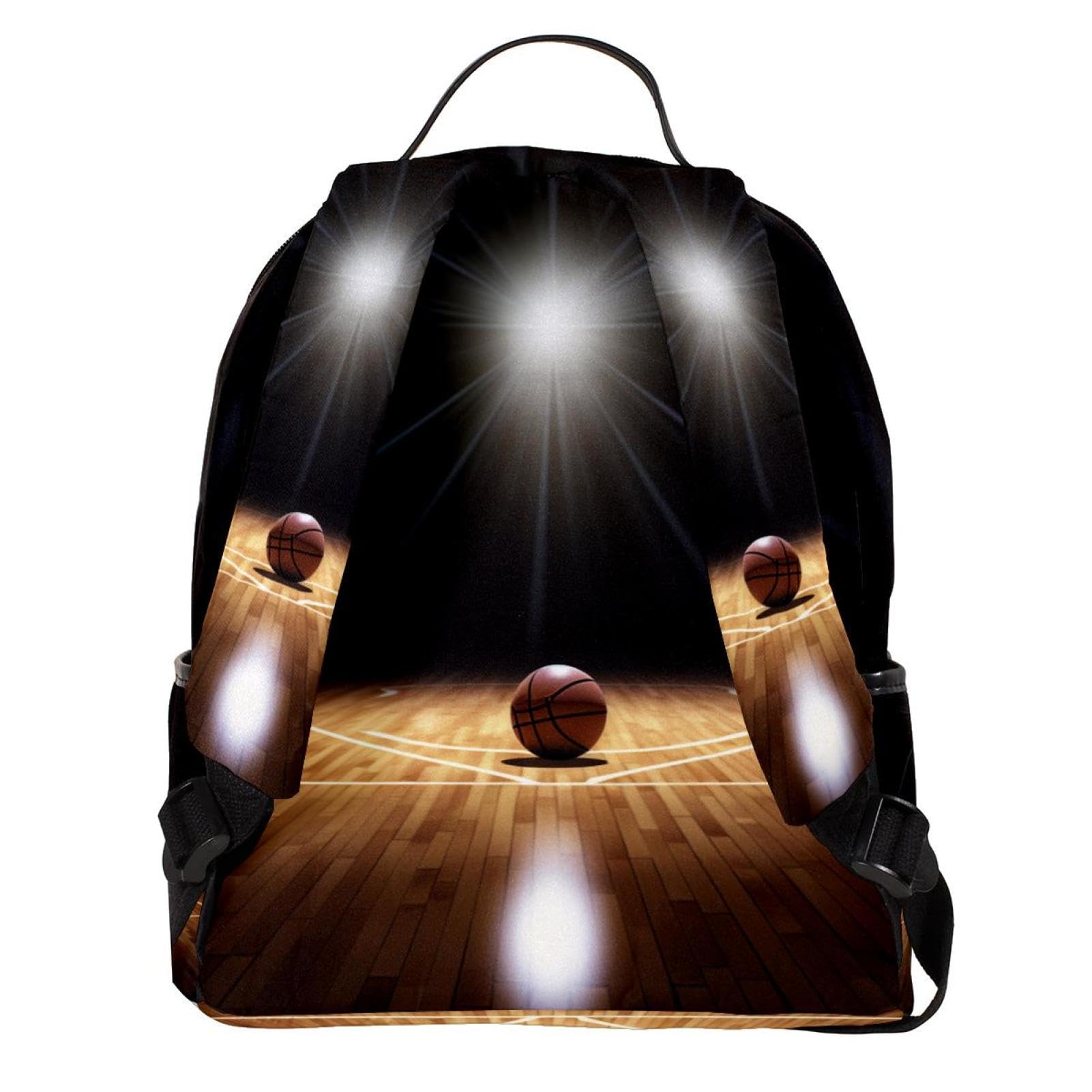 Men's & Women's Travel Backpack - Durable & Stylish for Basketball, Wooden Cricket Field & Outdoor Adventures | Perfect for Hiking, Gym & Daily Commute