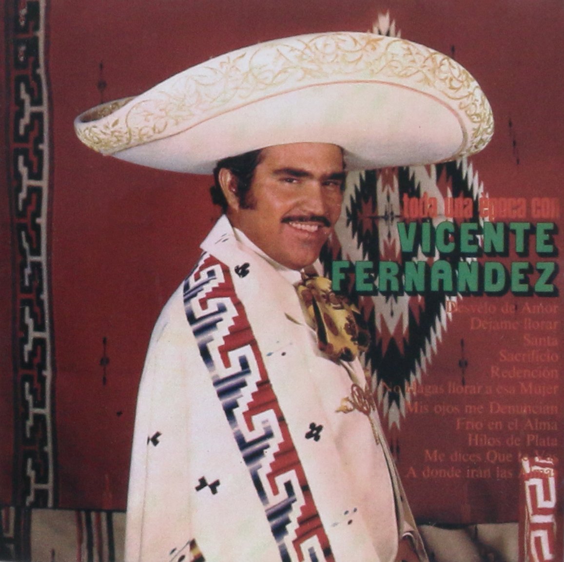 Vicente Fernandez Toda Una Epoca CD - Authentic Mexican Ranchera Music for Parties & Celebrations