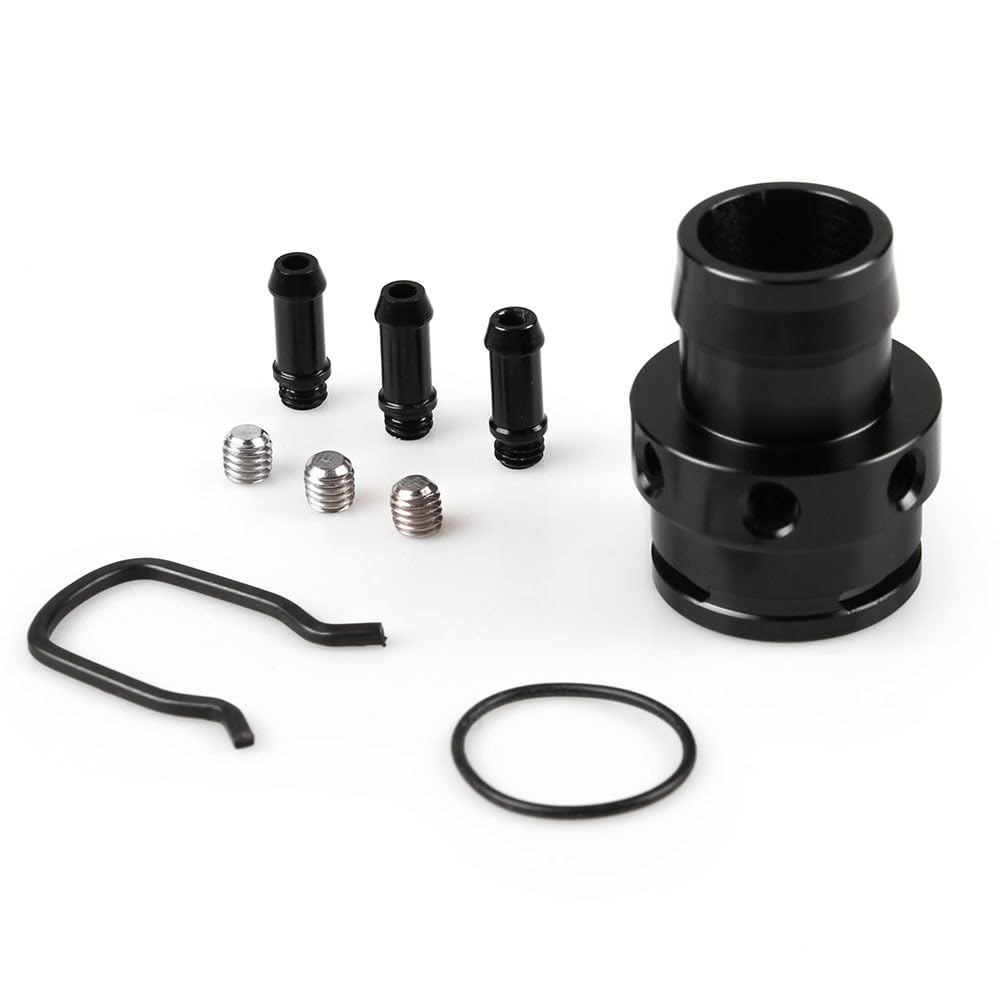 Unifizz Vacuum Sensor Adapter Kit - Turbo Boost Tap for VW A4 A5 TSI & Passat 2.0T - Black | Performance Upgrade for Enhanced Engine Tuning & Boost Monitoring