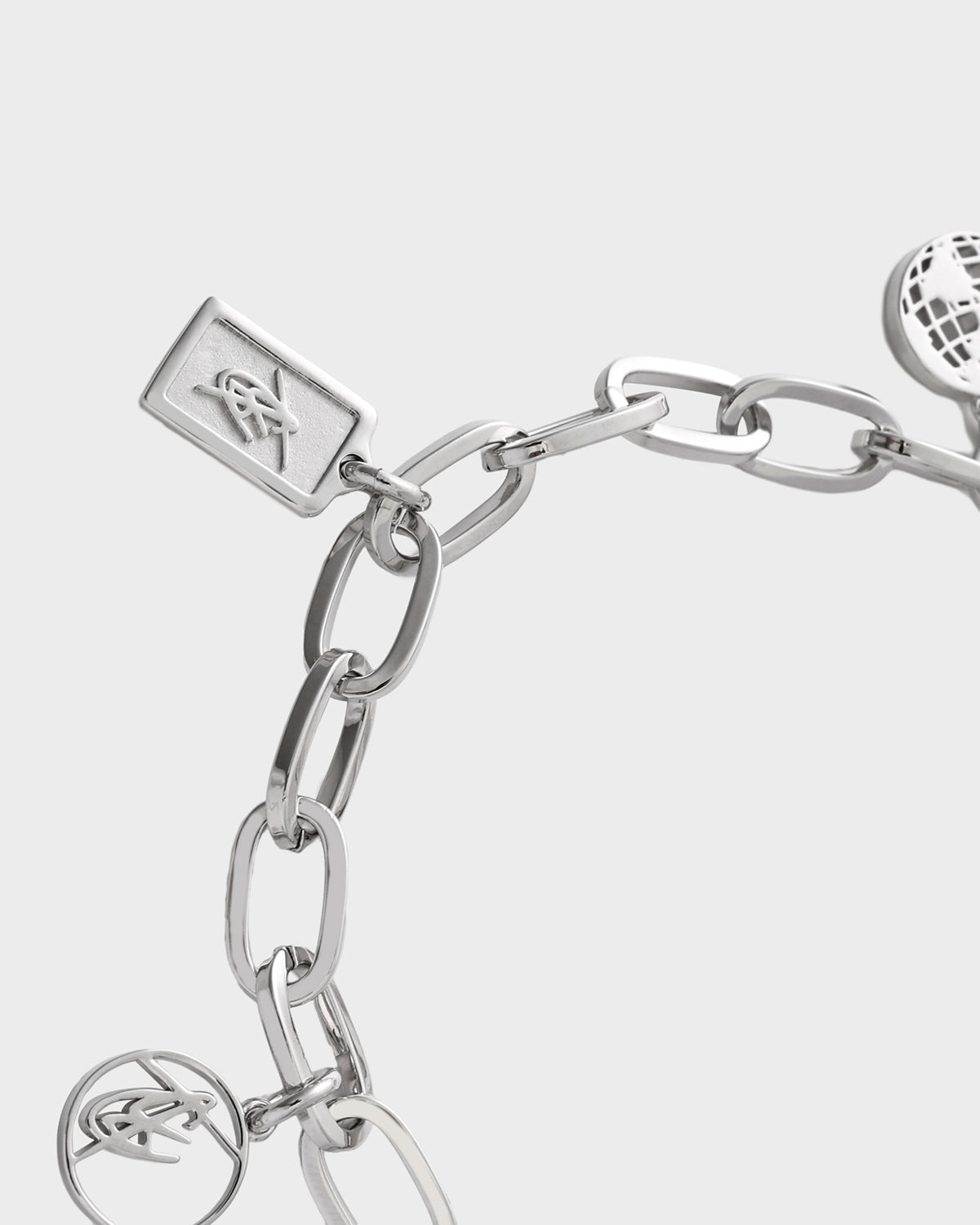 Elegant Silver Charm Bracelet for Women - Perfect for Gifts, Parties & Everyday Wear