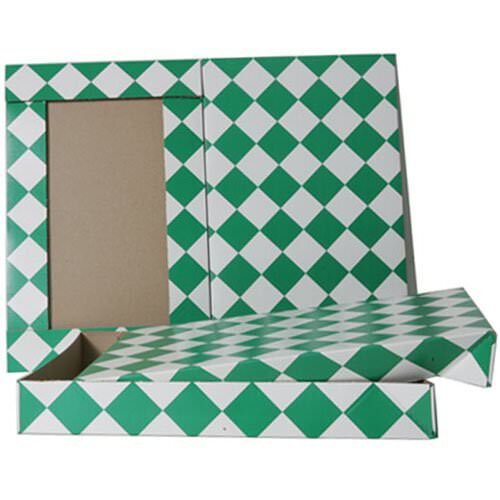 Green & White Diamond