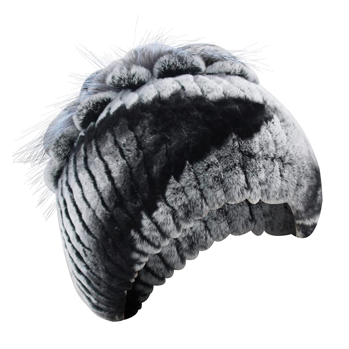 Women's Winter Faux Fur Beanie Hat - Soft Fluffy Knit Warm Hat for Cold Weather - Cozy Outdoor Accessory for Skiing, Snowboarding & Daily Winter Wear