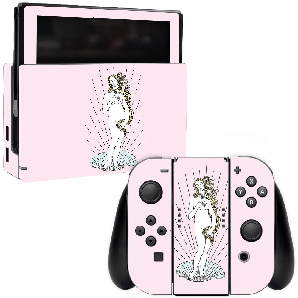 MightySkins Vinyl Decal Wrap Cover for Nintendo Switch - Chic Venus Design | Protective & Durable Skin | Easy to Apply, Remove & Change Styles | Made in USA | Perfect for Gaming, Travel & Personalization