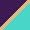 Teal, Purple, & Bronze