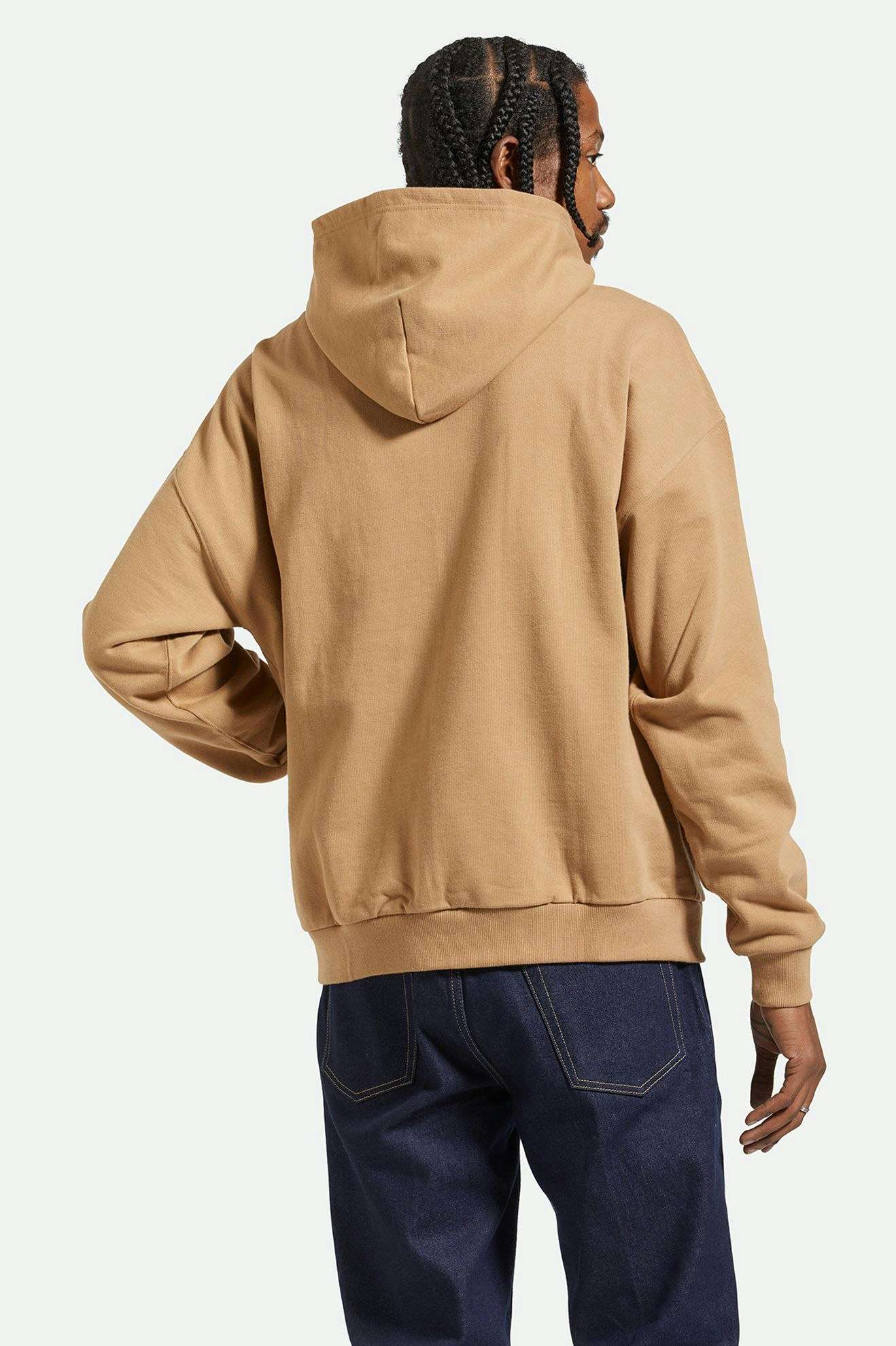 Embroidered Heavyweight Oversized Hoodie with Tiger's Eye Design - Cozy Streetwear for Men & Women | Perfect for Casual Outfits, Loungewear and Winter Fashion