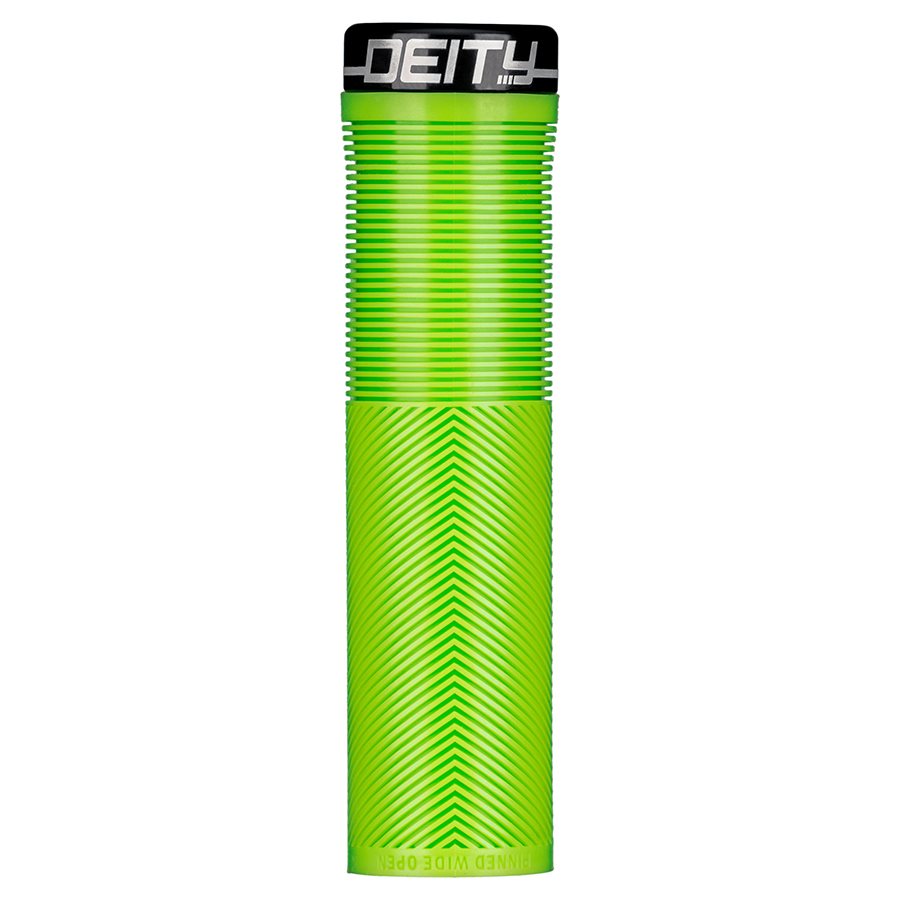 Deity Knuckleduster Lock Handlebar Grip - Durable Mountain Bike Handle Grips for BMX, MTB & Road Bikes - Perfect for Off-Road Cycling & Urban Commuting