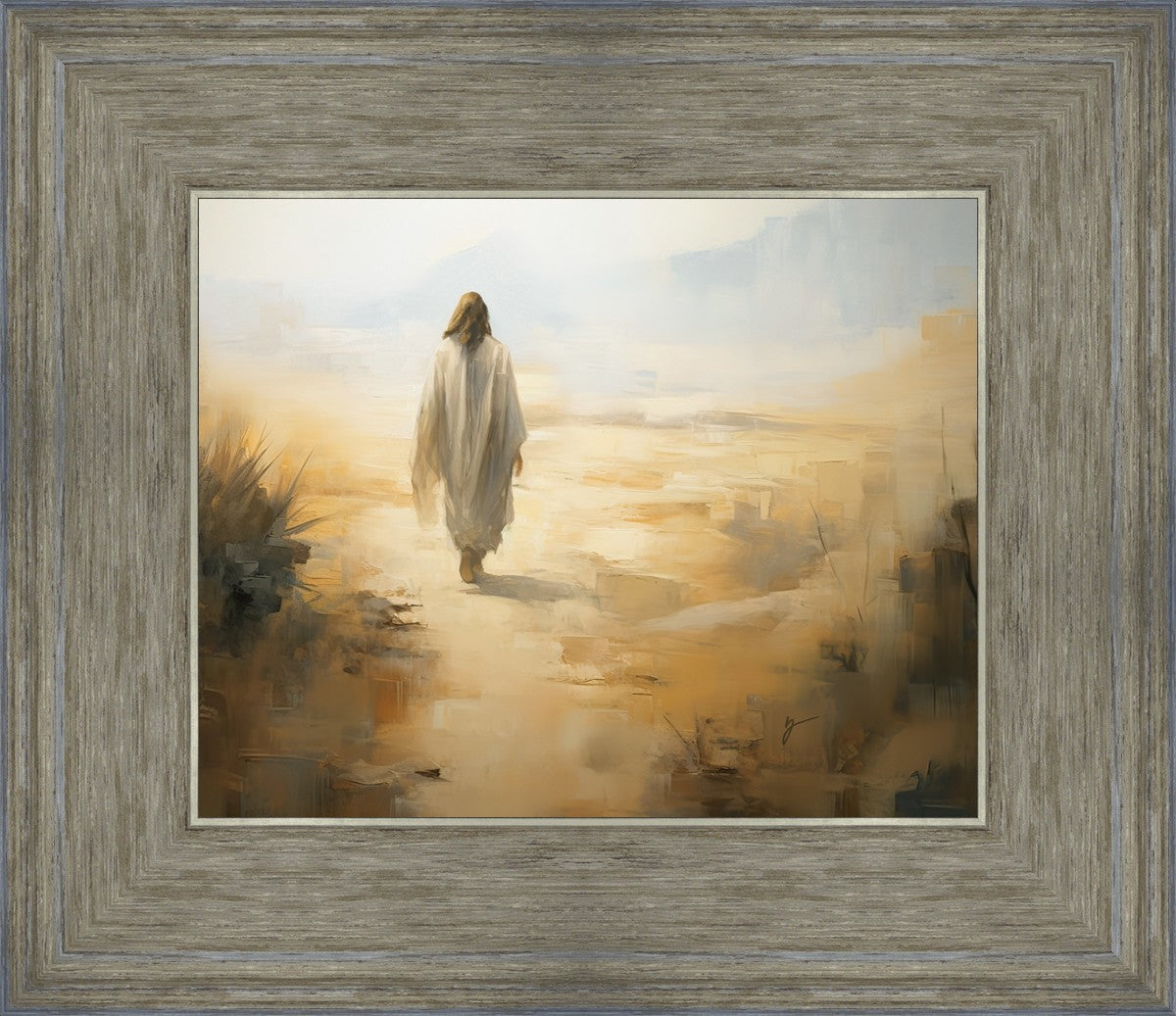 Embracing The Whispers of Solitude - Inspirational Wall Art for Home & Office Decor | Perfect for Meditation Rooms, Living Spaces & Gift Giving