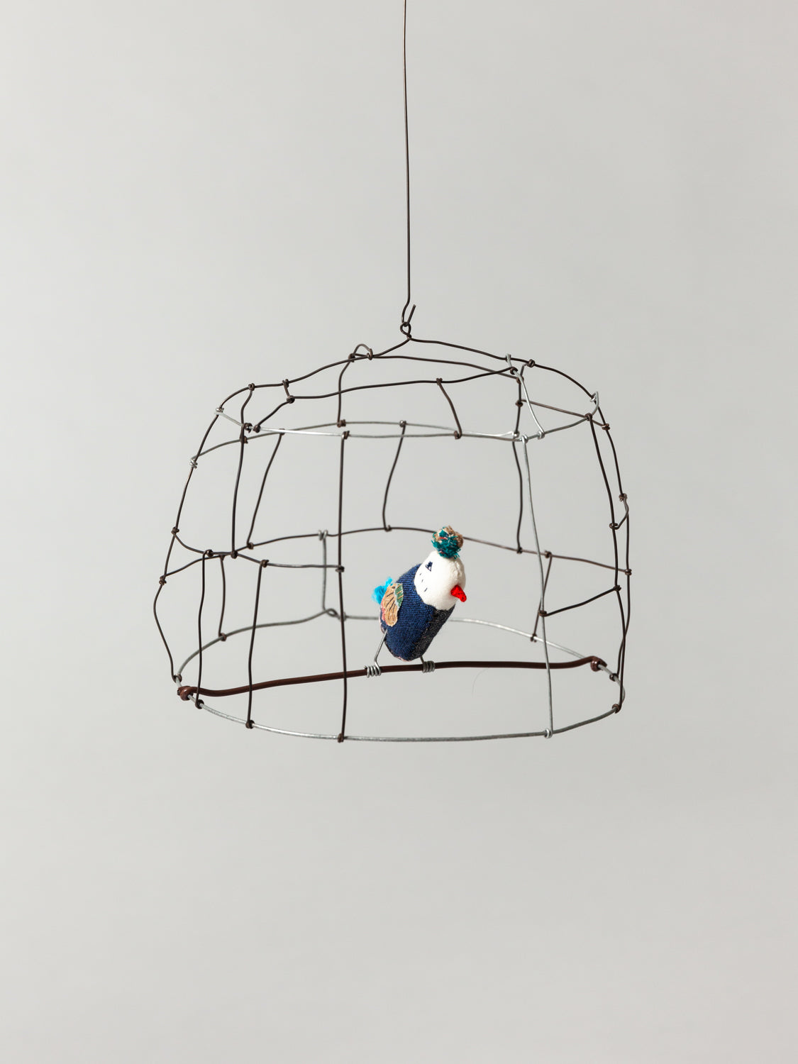 Handmade Boho Wire Bird Mobile - Elegant Nursery Decor for Baby Shower Gifts & Kids Room Wall Hanging - Perfect for Gender Neutral Nursery, Bedroom & Boho Home Decor
