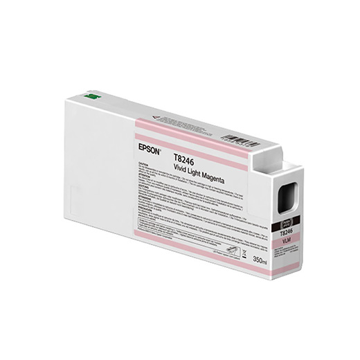 Epson Vivid Light Magenta UltraChrome HD/HDX Ink Cartridge - 350ml (T824600) | High-Quality Printer Ink for Professional Photo Printing & Graphic Design