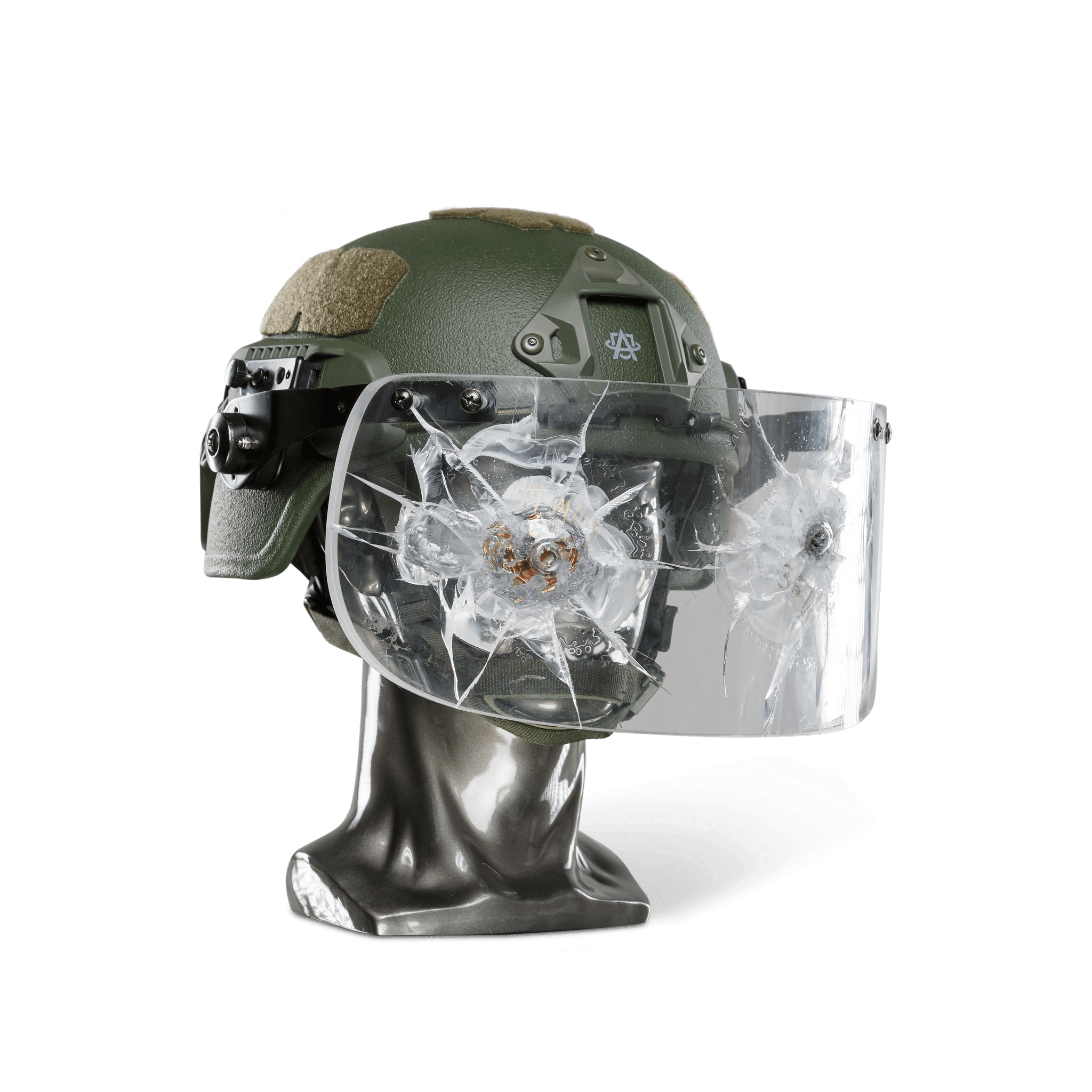 Texas IIIA+ Ballistic Face Shield - Universal Fit for All Helmets with ARC Rail | Tactical Protection for Military, Police & Security Operations