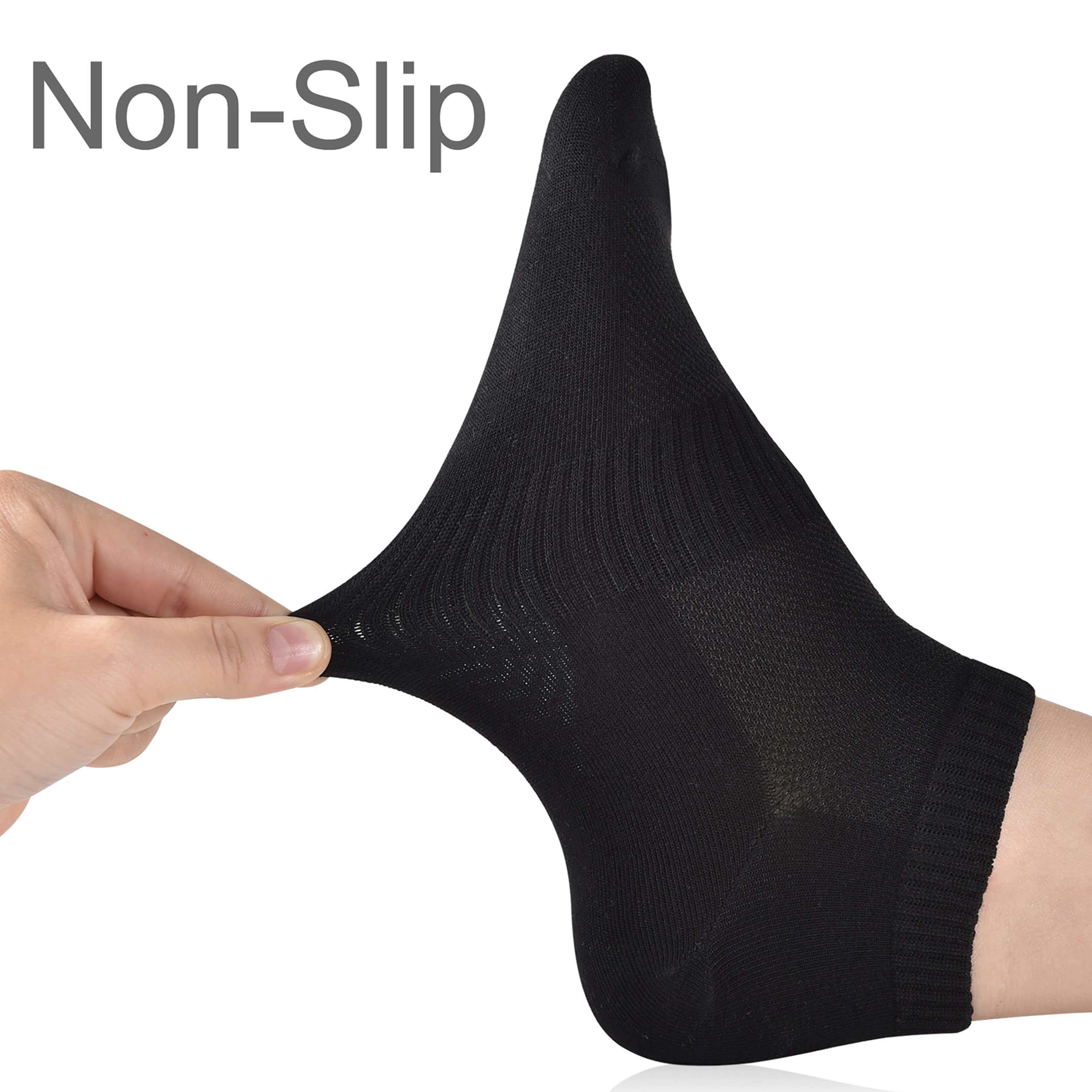 Cozi Foot 5/10 Pairs Women's Ankle Socks - Breathable Athletic No Show Socks for Running, Yoga & Workout - Soft Low Cut Casual Socks for Daily Wear