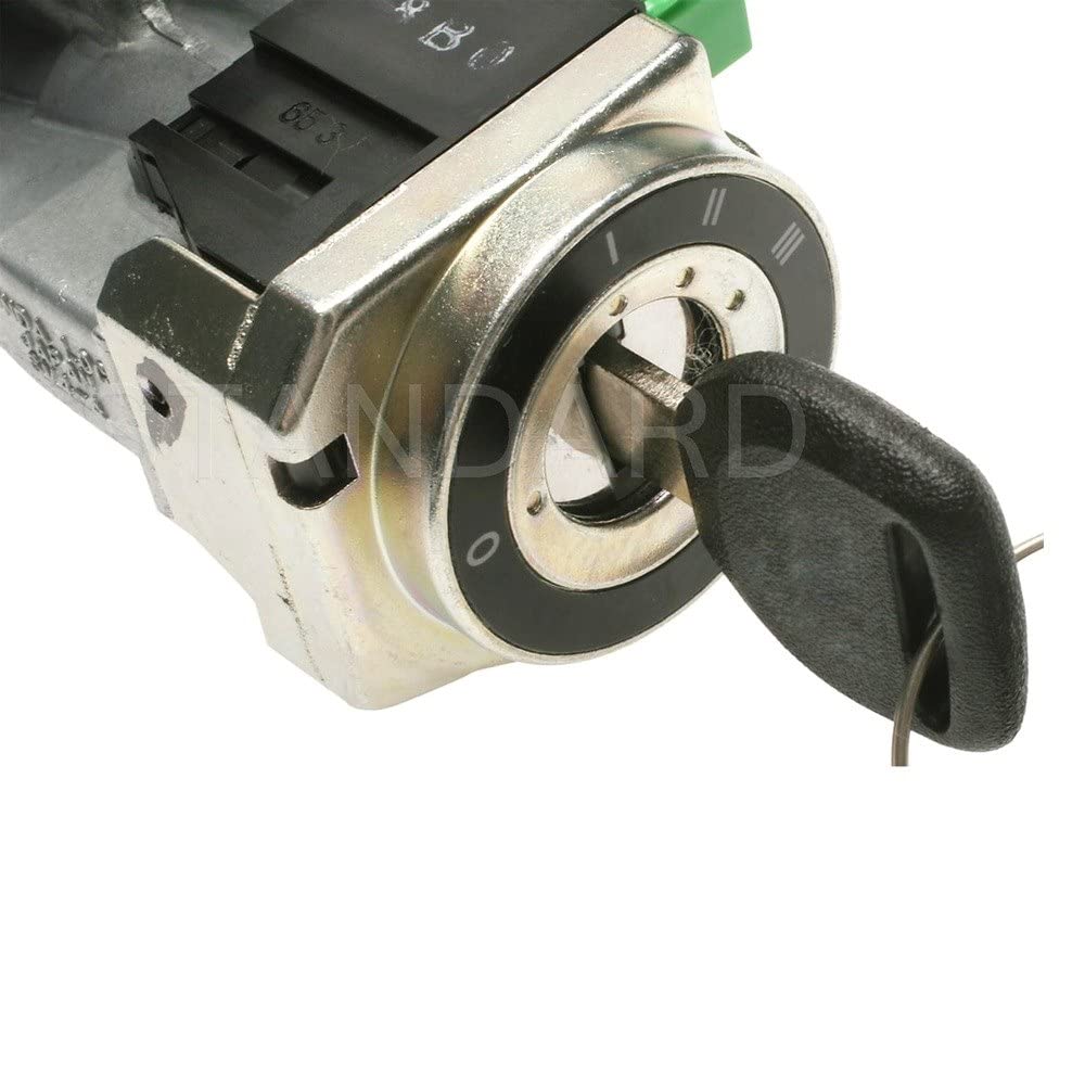 Standard Motor Products US-612 Ignition Lock & Tumbler Switch - Replacement Car Ignition Switch for Smooth Engine Start - Perfect for GM, Ford, Dodge Vehicles