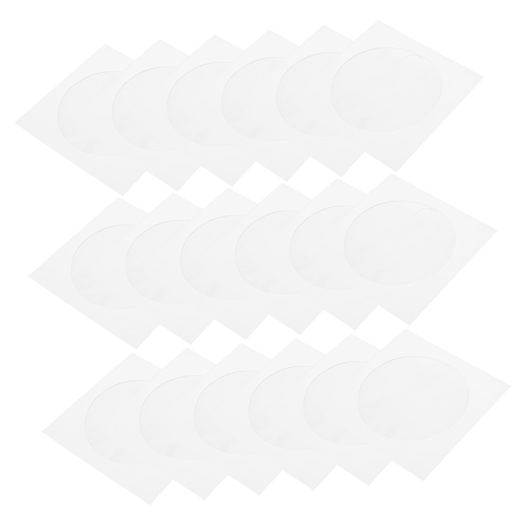 Mikikit 100pcs White Paper CD/DVD Sleeves Envelopes - Eco-Friendly Cardboard Storage Holder for CDs, DVDs, Discs | Perfect for Organizing, Protecting & Storing Media Collections at Home or Office