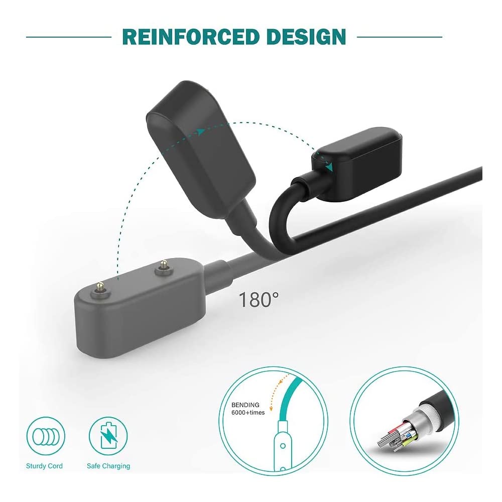 Original Title: Charger for Huawei Watch Fit/Huawei Band 6 / Honor Band 6 USB Charging Data Charger   Optimized Title: **Universal USB Charger for Huawei Watch Fit, Huawei Band 6, Honor Band 6 - Fast Charging Cable with Data Sync - Perfect for Travel, Gym & Daily Use**