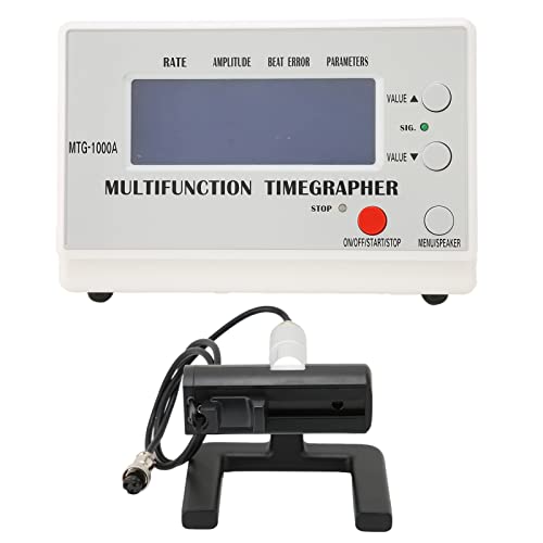 Professional Watch Timegrapher with LCD Screen - Accurate Watch Movement Tester for Watchmakers & Repair Shops | Home & Workshop Use for Precision Timekeeping