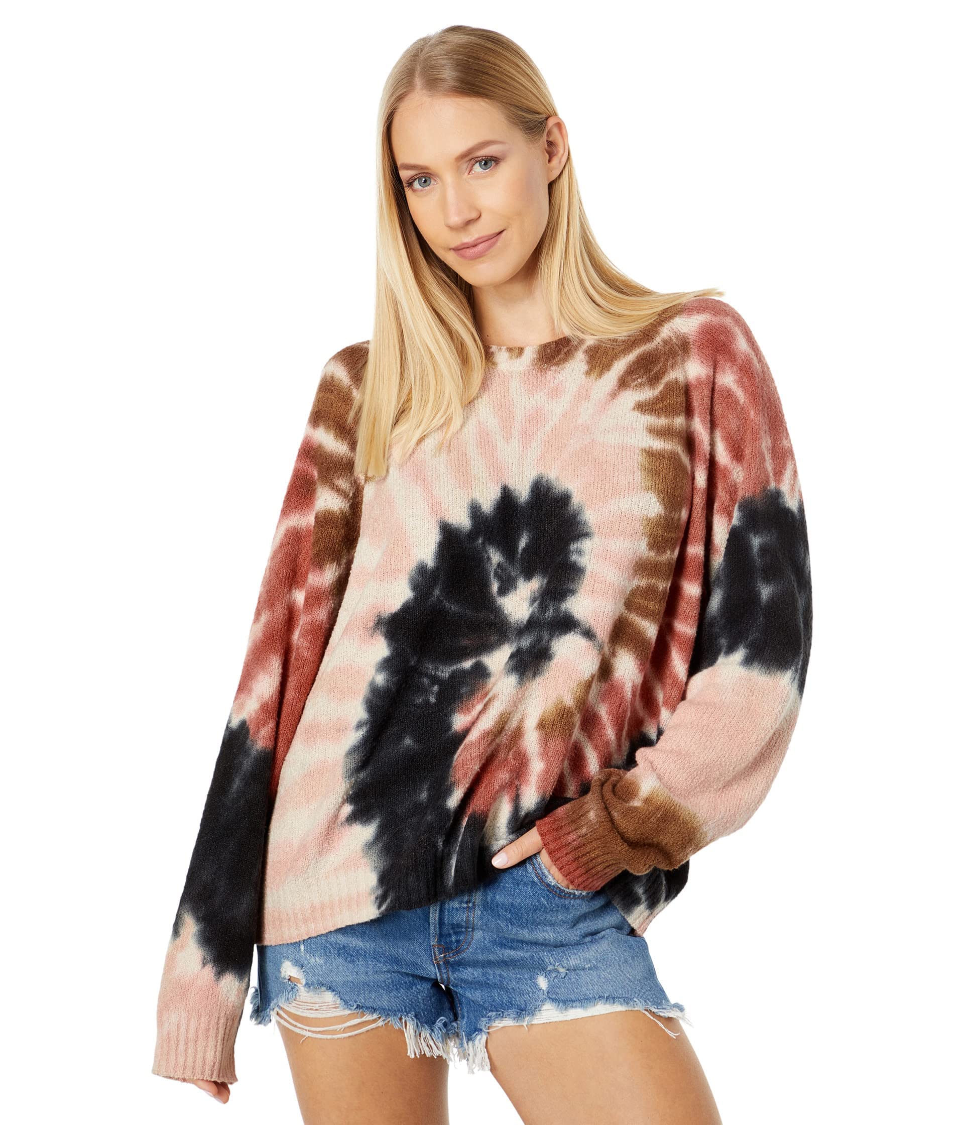 Electric & Rose Avila Sweater - Women's Soft Knit Pullover for Fall & Winter | Cozy Casual Wear for Work, Dates & Outings