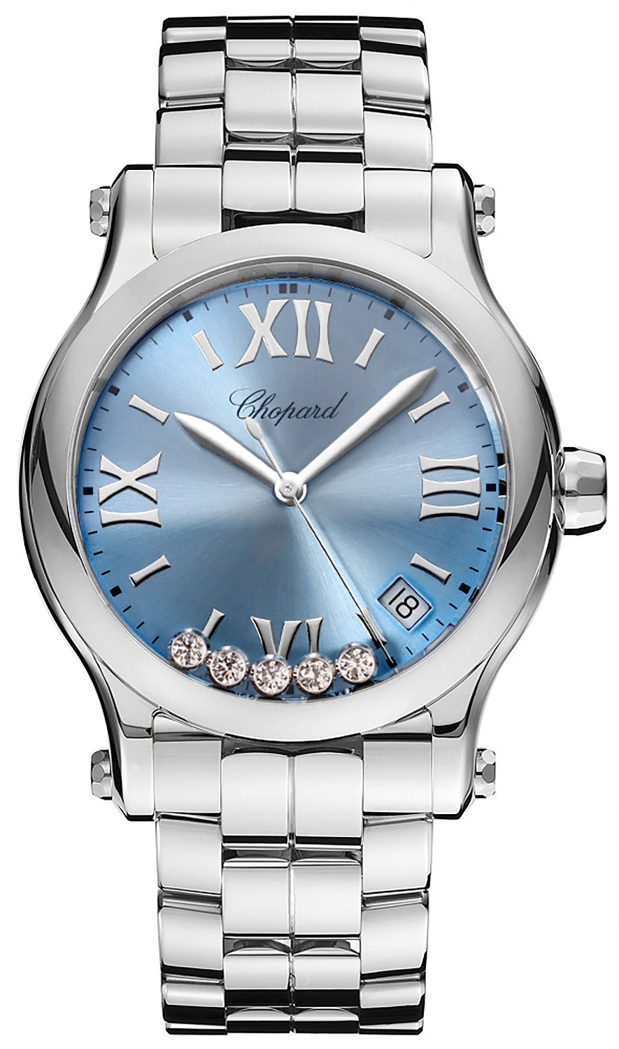 Chopard Happy Sport Stainless Steel Women's Watch - Luxury Swiss Timepiece for Business, Party & Everyday Wear