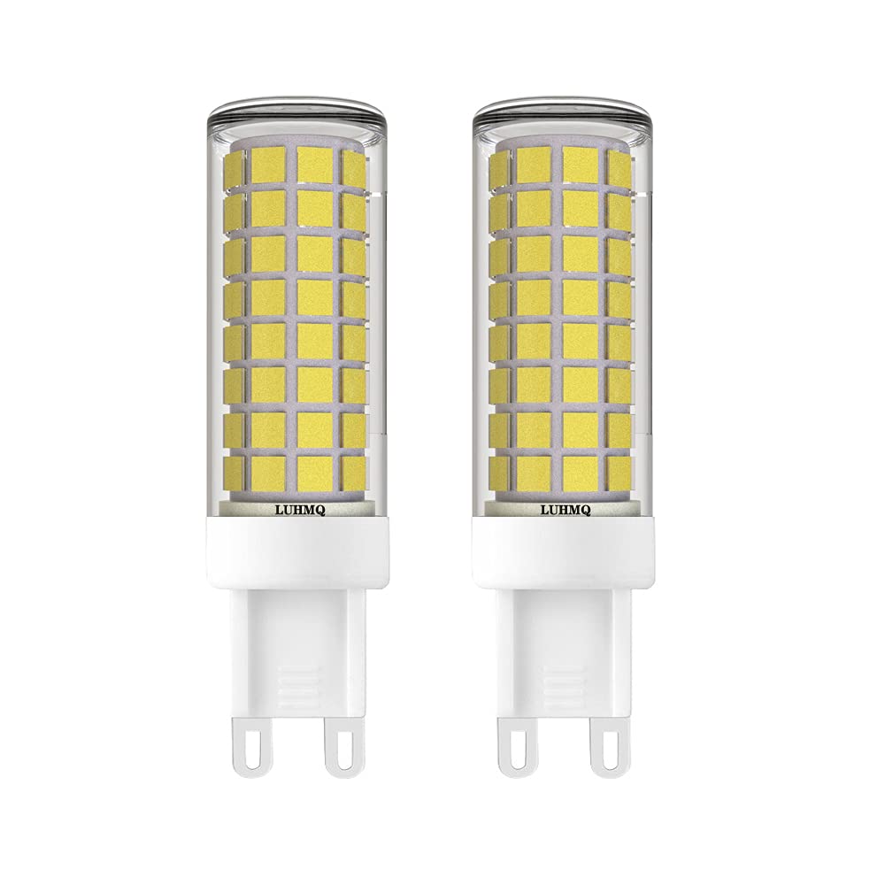 G9 LED Bulb 7W (70W Halogen Equivalent) - Dimmable Bi-Pin Base Light Bulbs, 700LM Daylight White 6000K, 360° Omni Beam Angle - 2 Pack - Perfect for Home Lighting, Ceiling Lights & Under Cabinet Illumination
