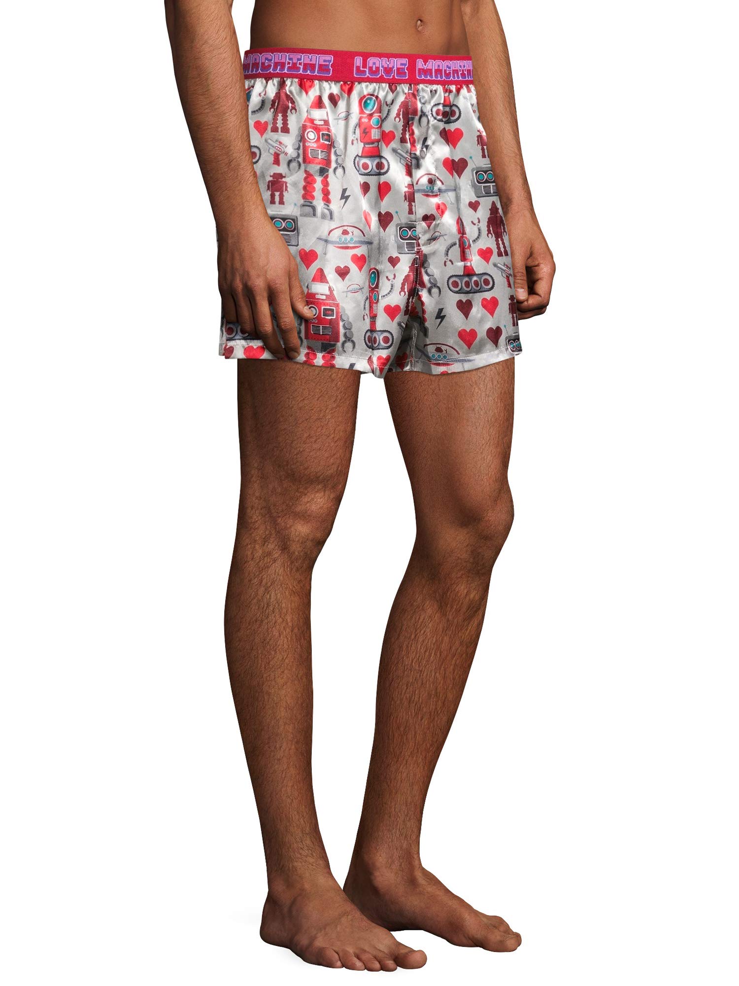 Way To Celebrate Men's Love Machine Boxer Shorts - Soft & Comfortable Underwear for Everyday Wear, Sleep & Intimate Moments