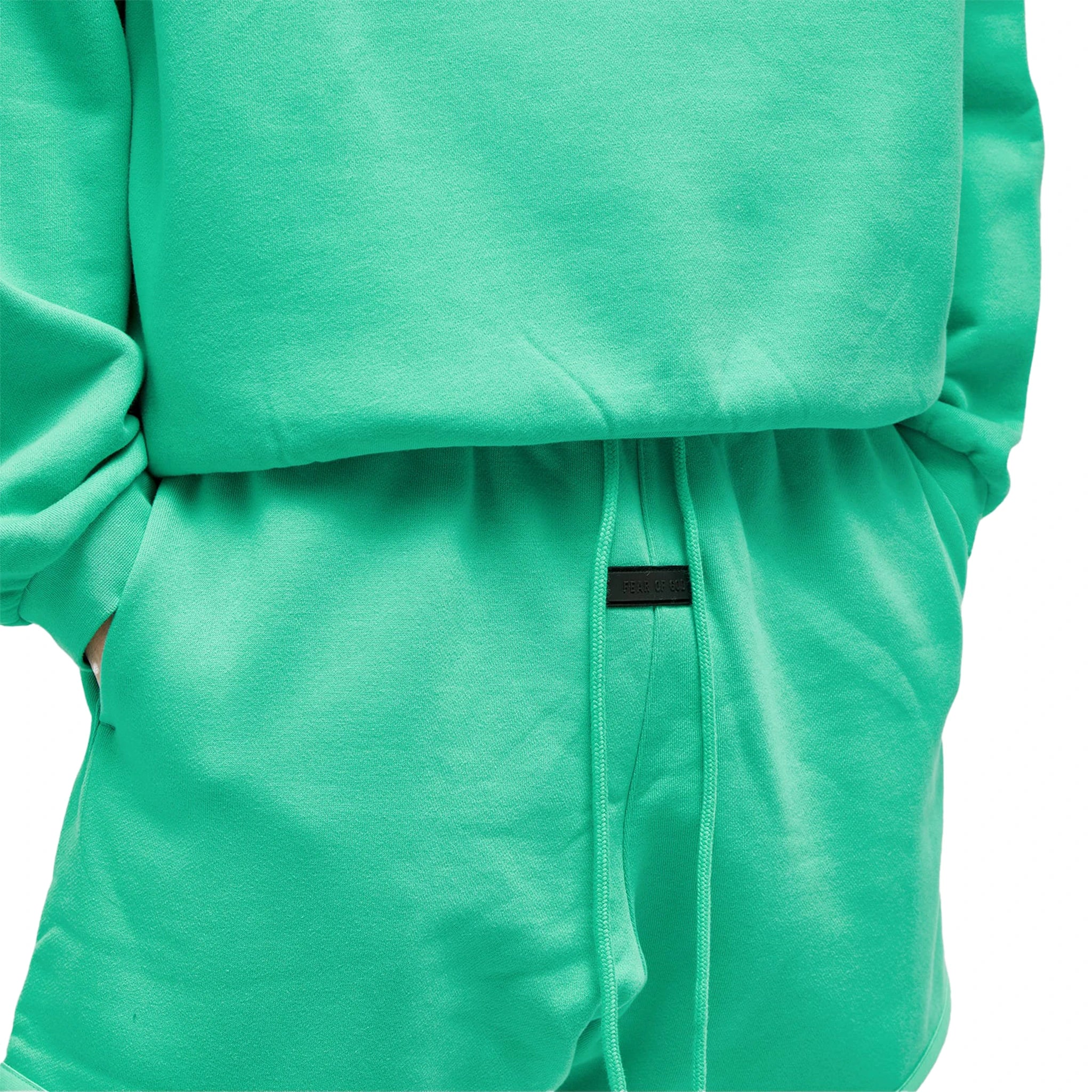 Fear of God Essentials Mint Green Shorts for Men - FW23 Collection | Casual Summer Wear & Lounge Shorts for Comfort & Style