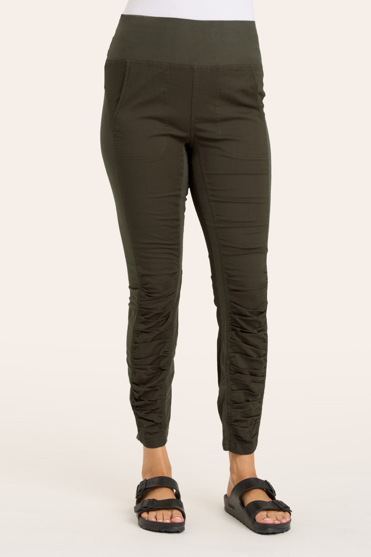 High Waist Penny Legging - Women's Tummy Control Yoga Pants for Workout, Running & Lounge Wear - Comfortable & Stretchy Activewear