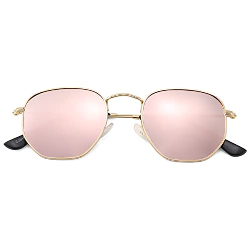 04 Gold/Pink Mirror Lens