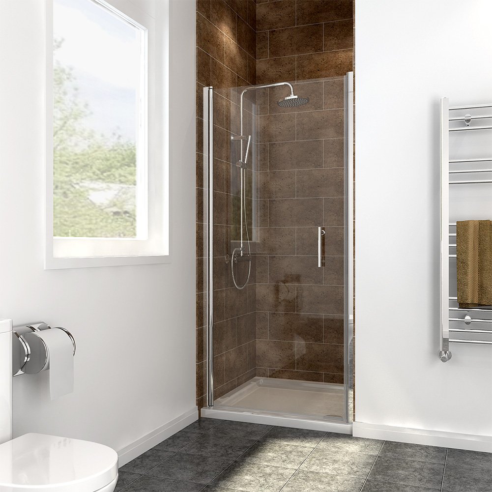 Frameless Pivot Shower Door 27.5-29