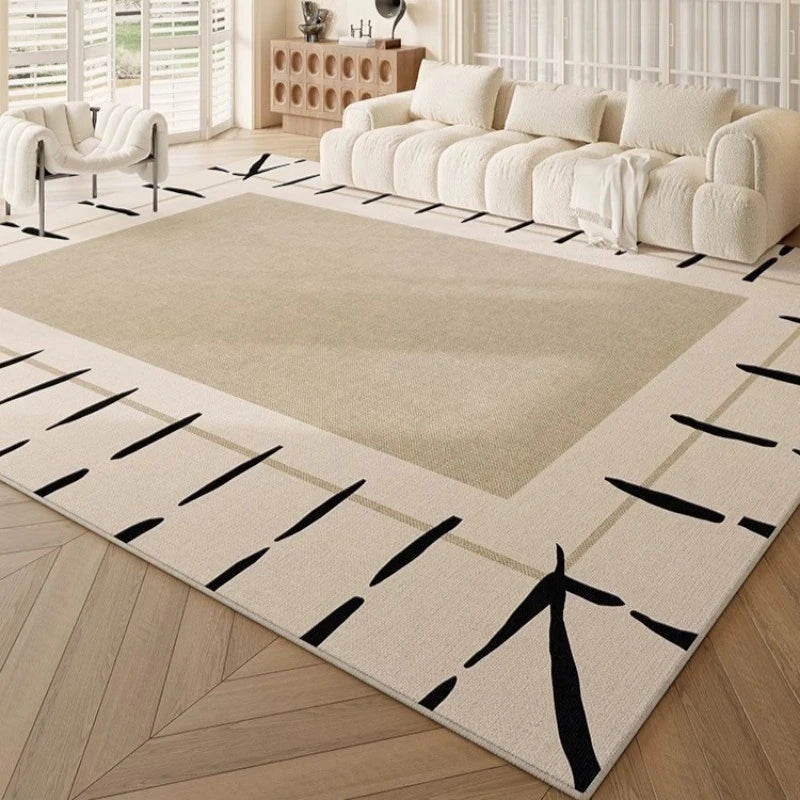 Marleigh UltraGuard Luxury Velvet Waterproof Area Rug - Non-Slip Soft Washable Rug for Living Room, Bedroom, Nursery - Perfect for High Traffic Areas & Pet-Friendly Homes