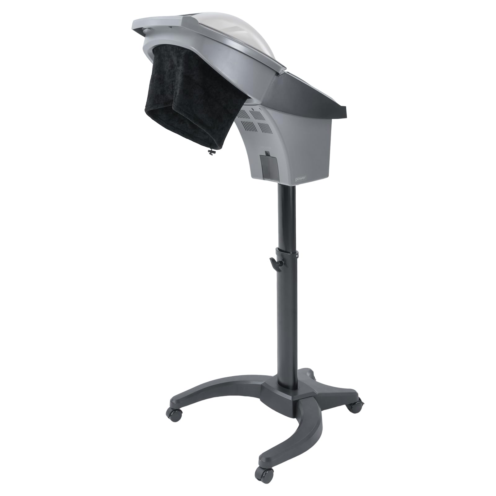 Professional 700W Hair Steamer with Adjustable Height - Salon-Grade Ozone Hair Care Machine for Deep Conditioning & Oil Treatment - 5 Temperature Levels & 5 Mist Output Settings with Timer - 4-Wheeled Mobile Hair Dye Processor (Black) - Perfect for Salon Treatments, Home Hair Care, and Professional Styling