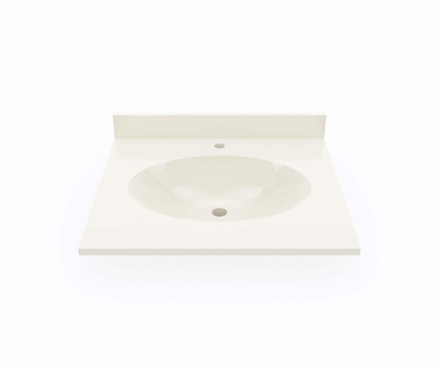 Chesapeake 22 x 25 Inch Single Bowl Bathroom Vanity Top - Perfect for Modern Bathroom Renovations and Small Space Solutions