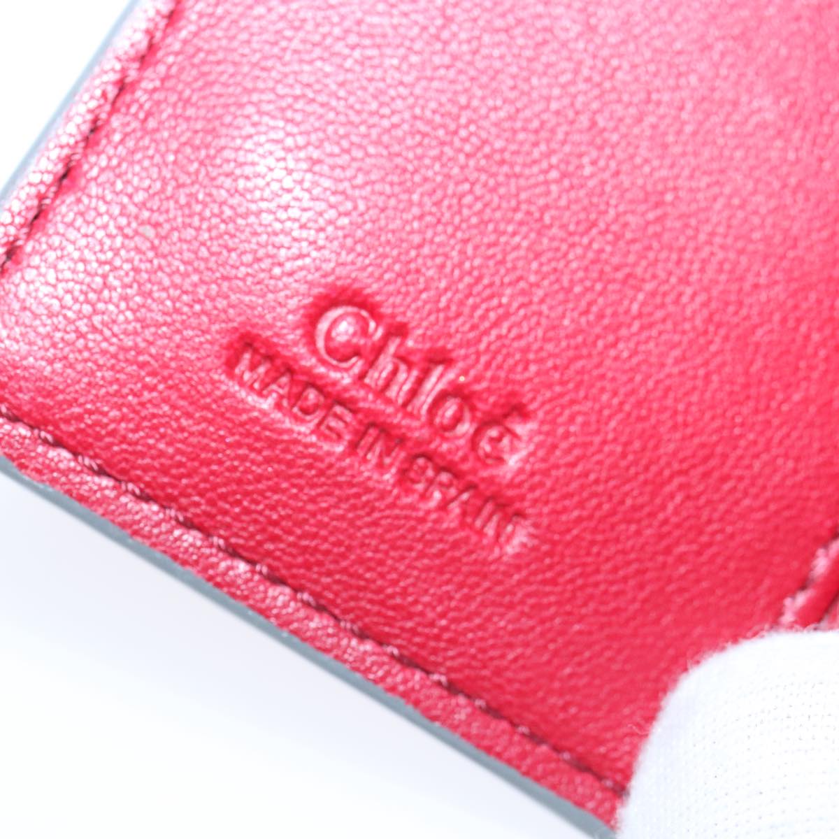 Red Leather Bow Key Case - Elegant Key Holder for Women & Girls - Perfect for Home, Office, and Travel Organization