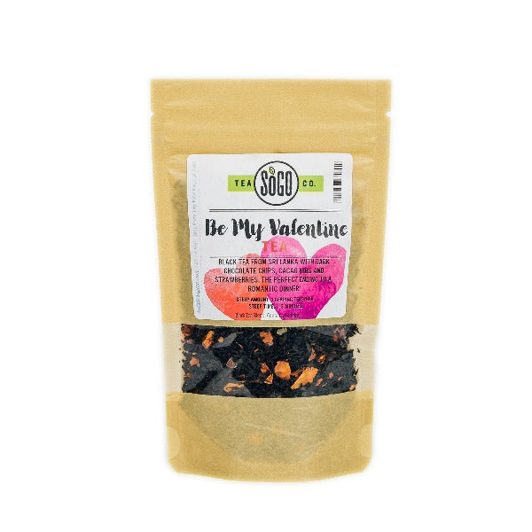 Premium Valentine's Day Black Tea Gift Set - Organic Loose Leaf Tea for Romantic Evenings & Special Occasions - Perfect for Couples, Anniversaries & Date Nights