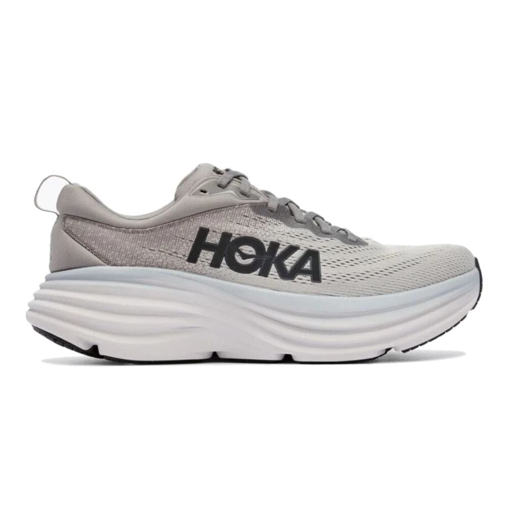 Hoka Men's Bondi 8 Running Shoes - Wide Width for Maximum Comfort | Best for Long Distance Running, Jogging & Daily Walking