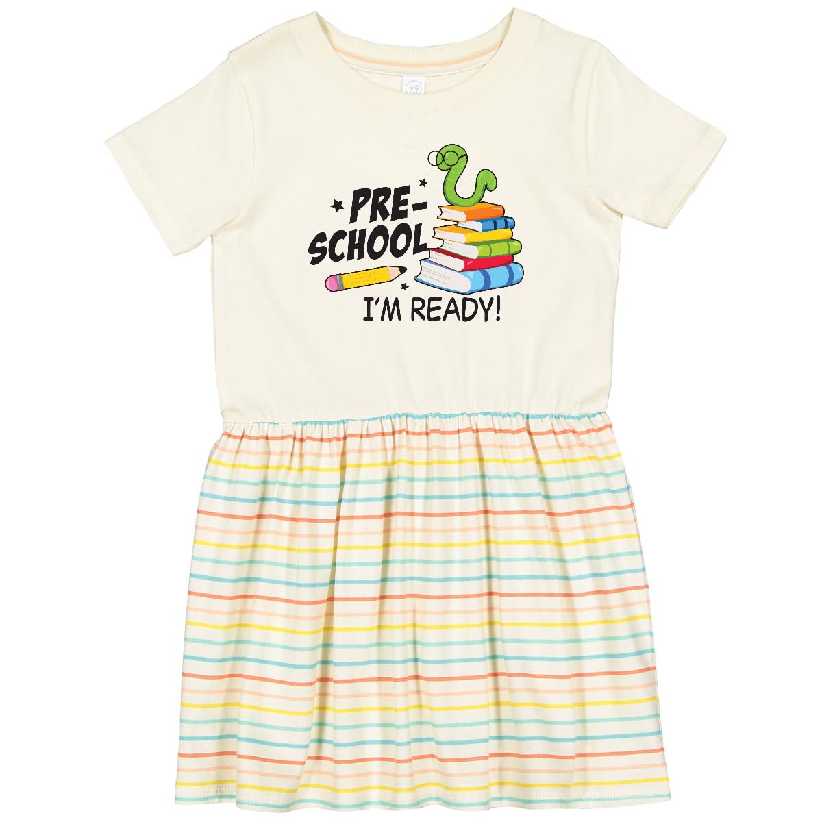 Bookworm Toddler Dress for Preschool - Perfect for School & Play