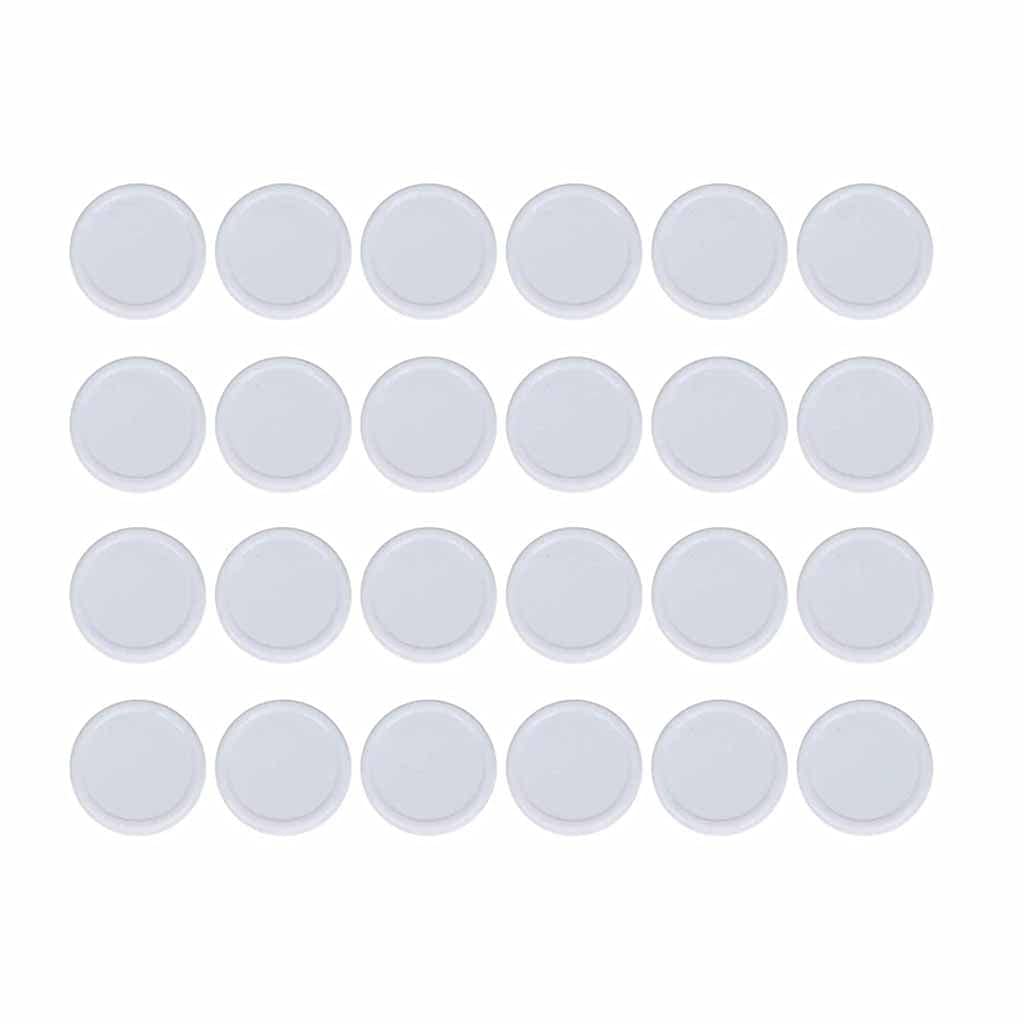 Plastic Regular Mouth Mason Jar Lids - 70mm Diameter Storage Caps for Canning Jars, Food Preservation & DIY Crafts | Ideal for Home Canning, Pantry Organization & Craft Projects