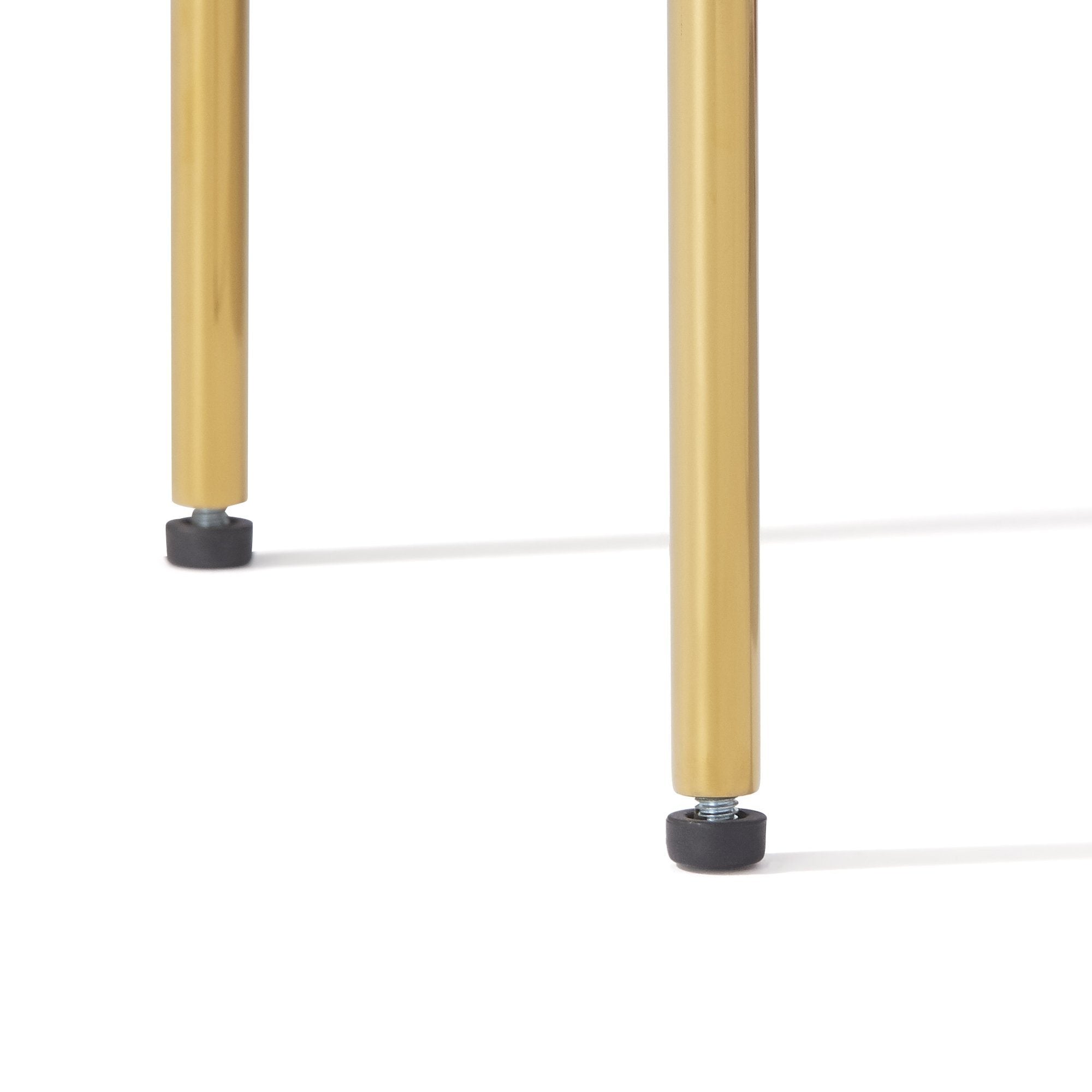 Premium Legato Coffee Table - Large Gold & Marble Design (37