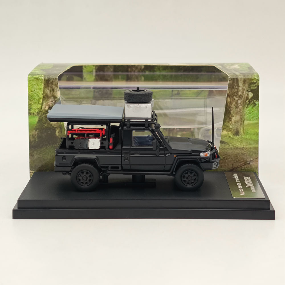 1/64 Toyota Land Cruiser LC79 Australian Style Modified Diecast Model Car - Collectible Miniature Toy for Hobbyists & Gifts (Perfect for Display, Car Enthusiasts Collections & Birthday Presents)