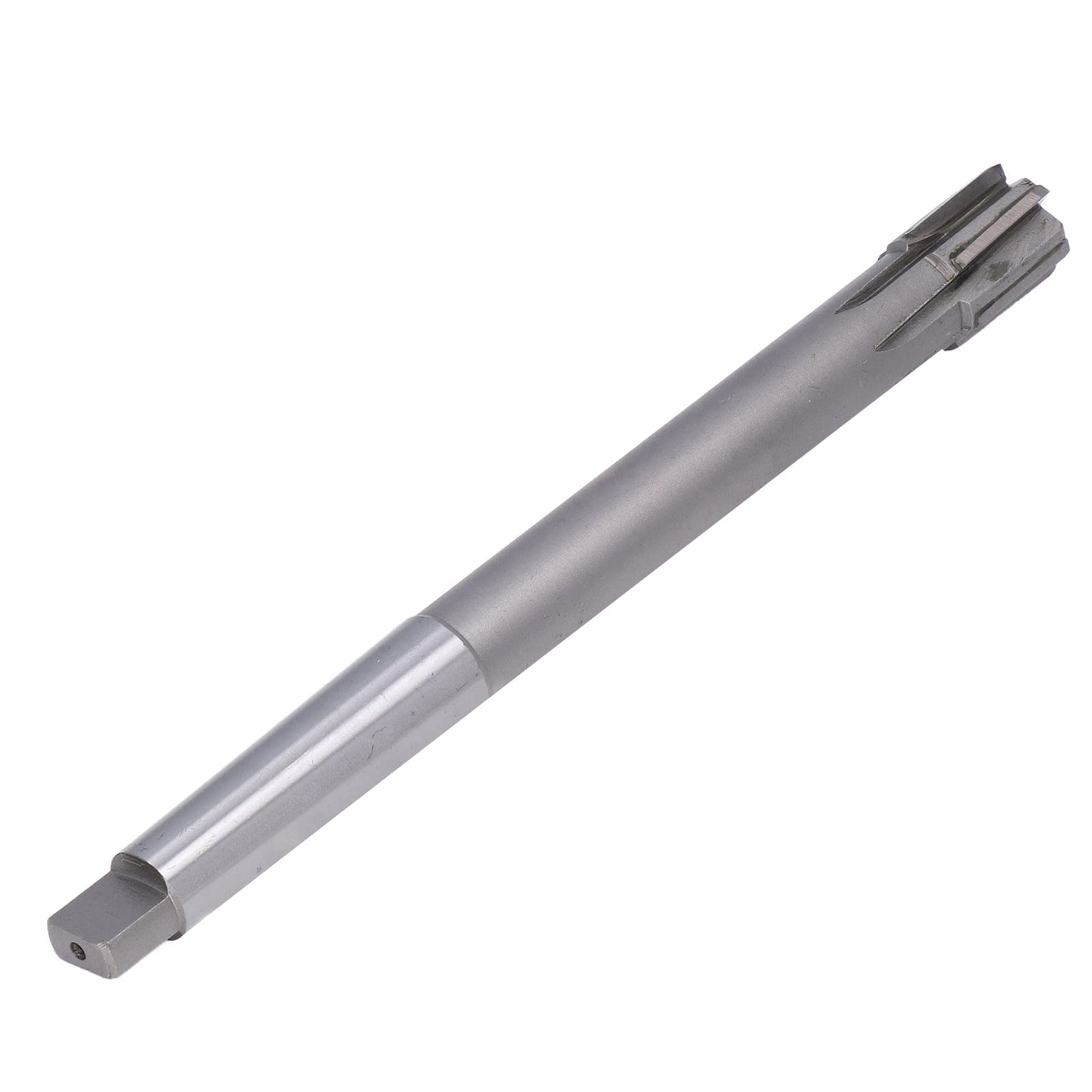High Precision Machine Reamer - 6 Teeth Taper Shank with Refined Grooves for Carbon Steel | Labor-Saving Design & Fine Workmanship | Ideal for Metalworking, Drilling & Precision Machining