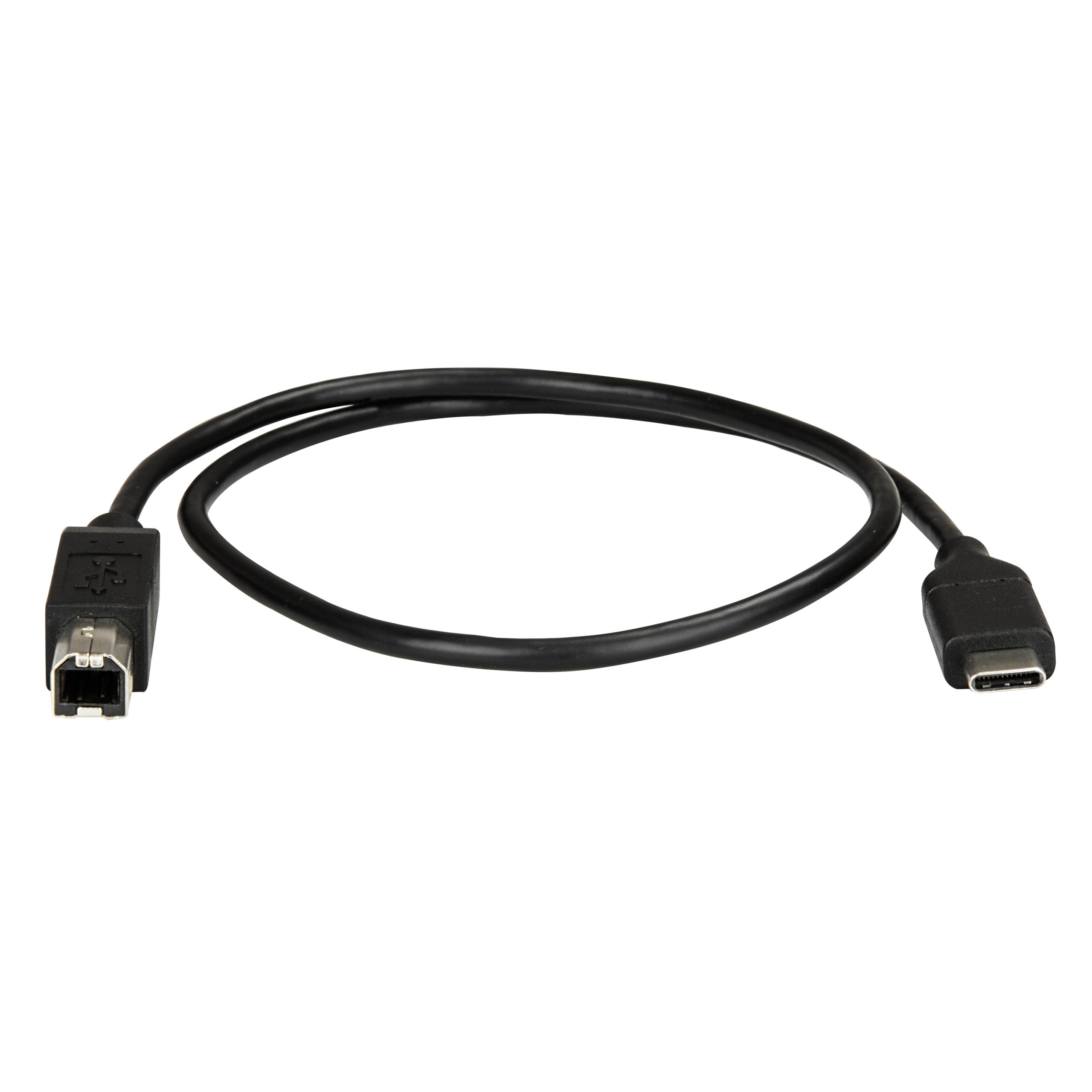 STARTECH USB C to USB B Printer Cable 1.6ft (0.5m) - High-Speed USB Type C to Type B Cable for Printers, Scanners & POS Systems - Perfect for Home Office, Small Business & Retail Use