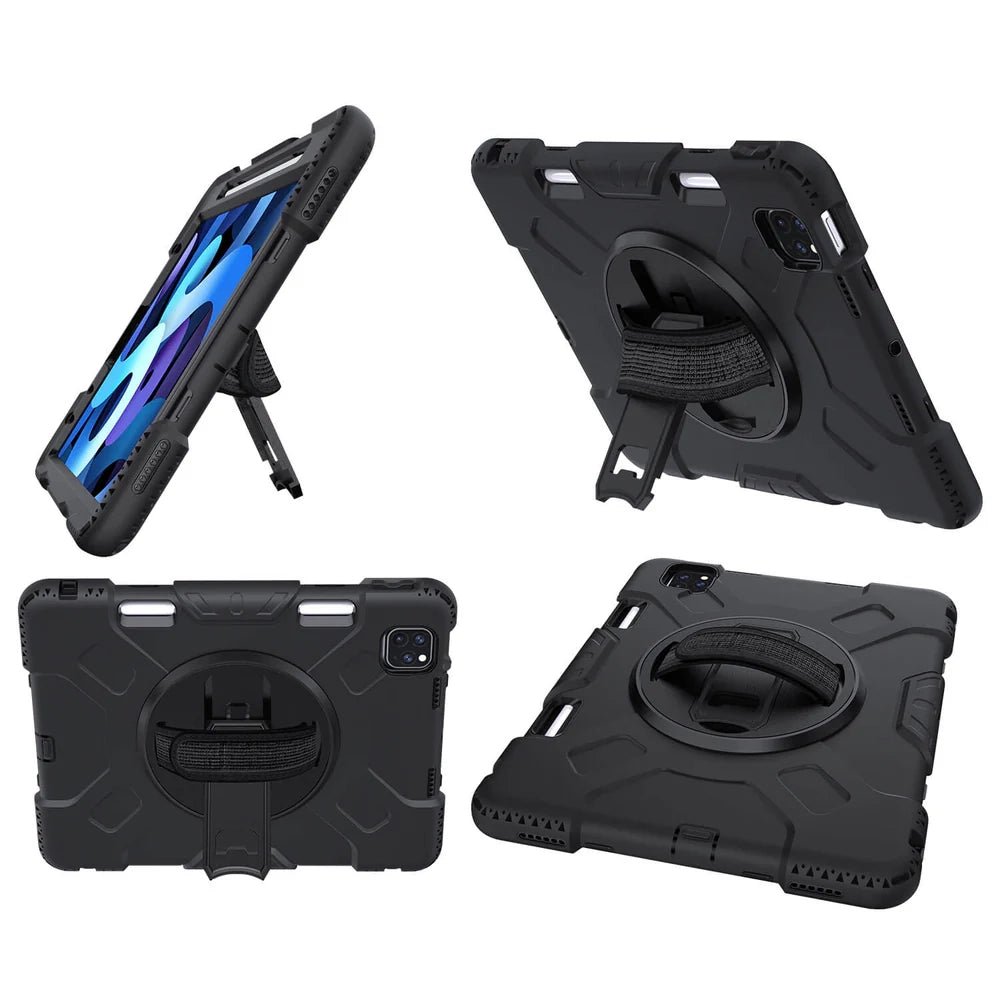 PivotShield Pro Premium iPad Case - Shockproof & Slim Protective Cover for iPad 10.2/9.7 Inch (2021/2020/2019 Models) - Perfect for Work, Travel & School Use
