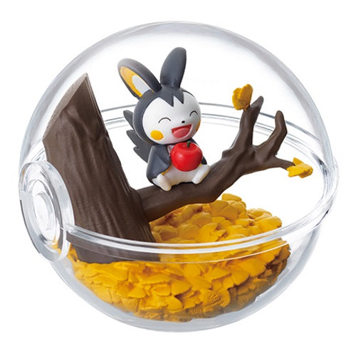 Pokemon Seasons Terrarium 2.5 Inch Re-ment Collectible Toy Figure - Perfect for Anime Fans, Home Decor & Gift Giving