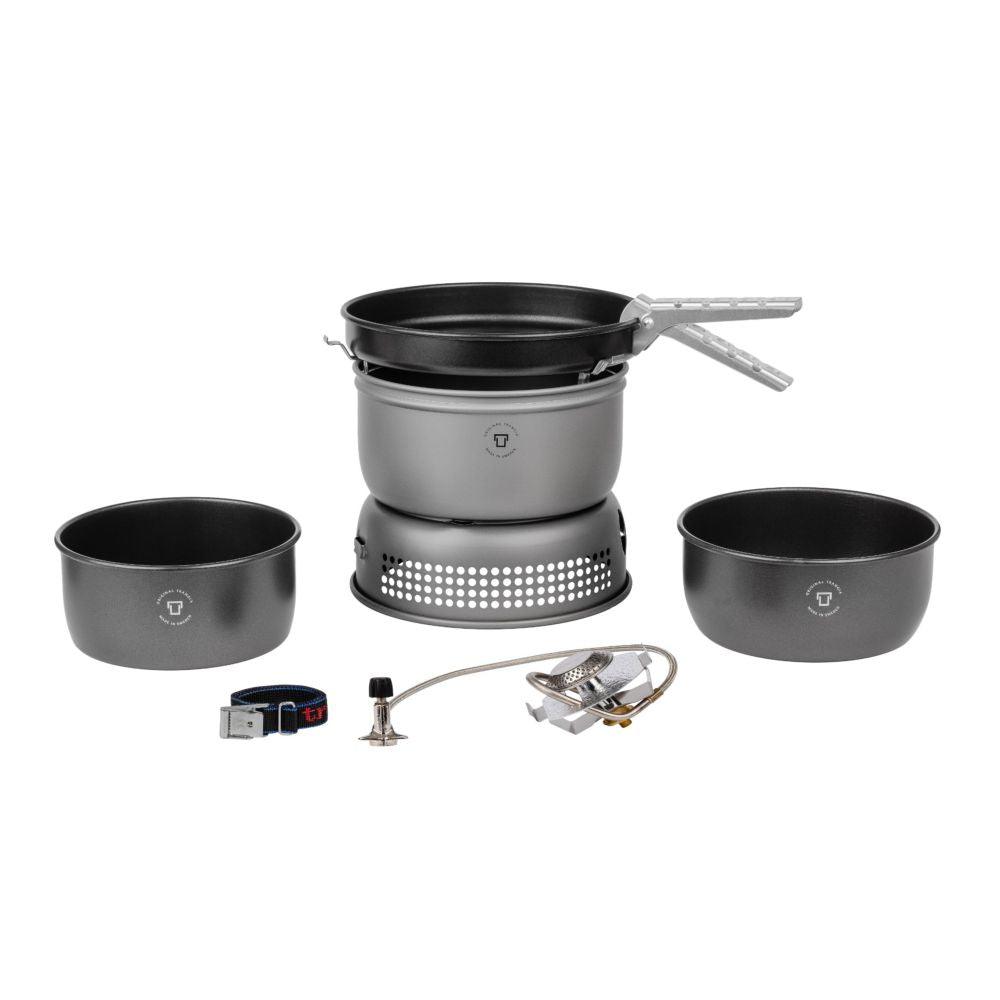 Trangia 25 HA Camping Stove Cookset - Lightweight Backpacking Stove for Outdoor Cooking, Hiking & Camping Adventures