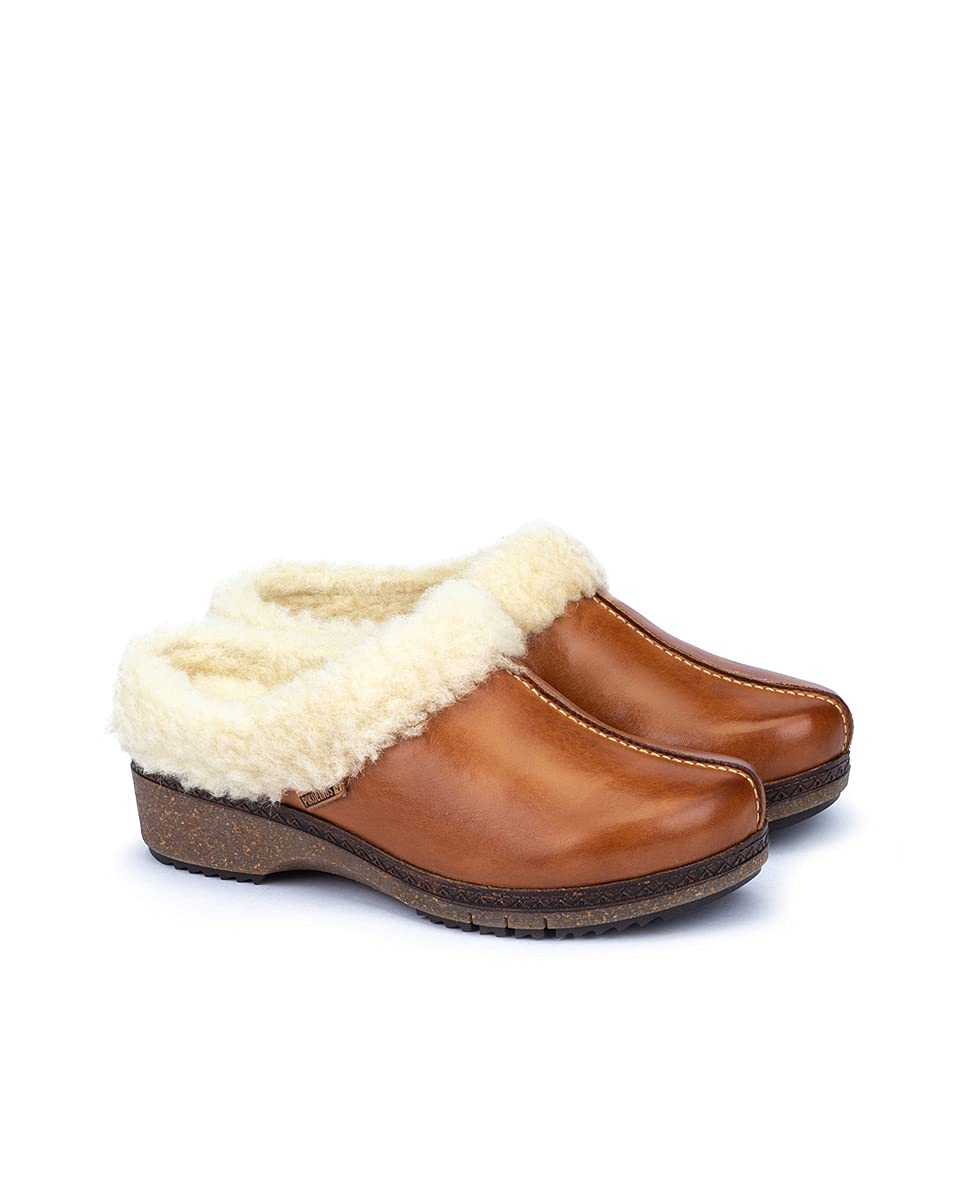 PIKOLINOS Women's Leather Clogs - Granada Style Comfortable Slip-On Shoes for Casual Wear & Outdoor Activities