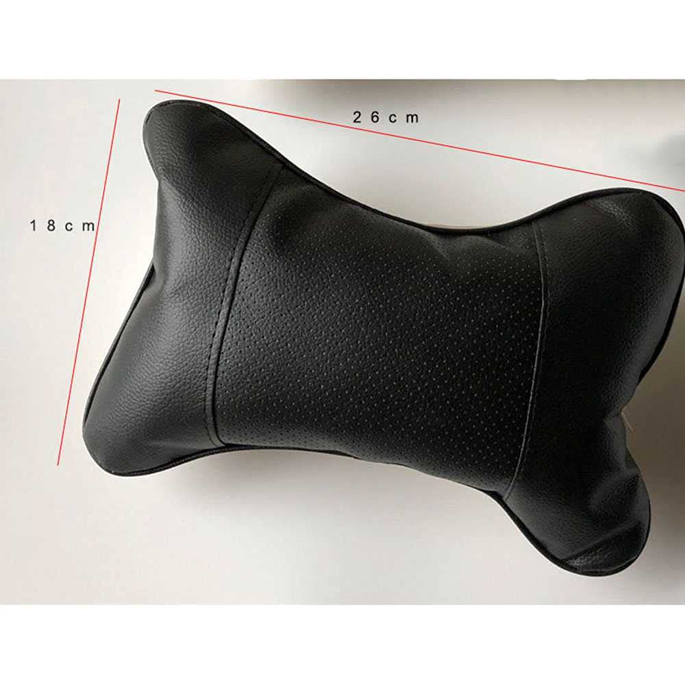 ZIMAwd Car Neck Pillow Cushion - Memory Foam Support for Tesla, Fiat, Iveco & Lamborghini - Comfortable Headrest for Long Drives & Road Trips