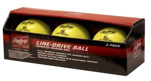 Rawlings Line Drive Baseballs 3 Pack (LDBALL3PK) - Perfect for Training, Practice & Youth Baseball Games