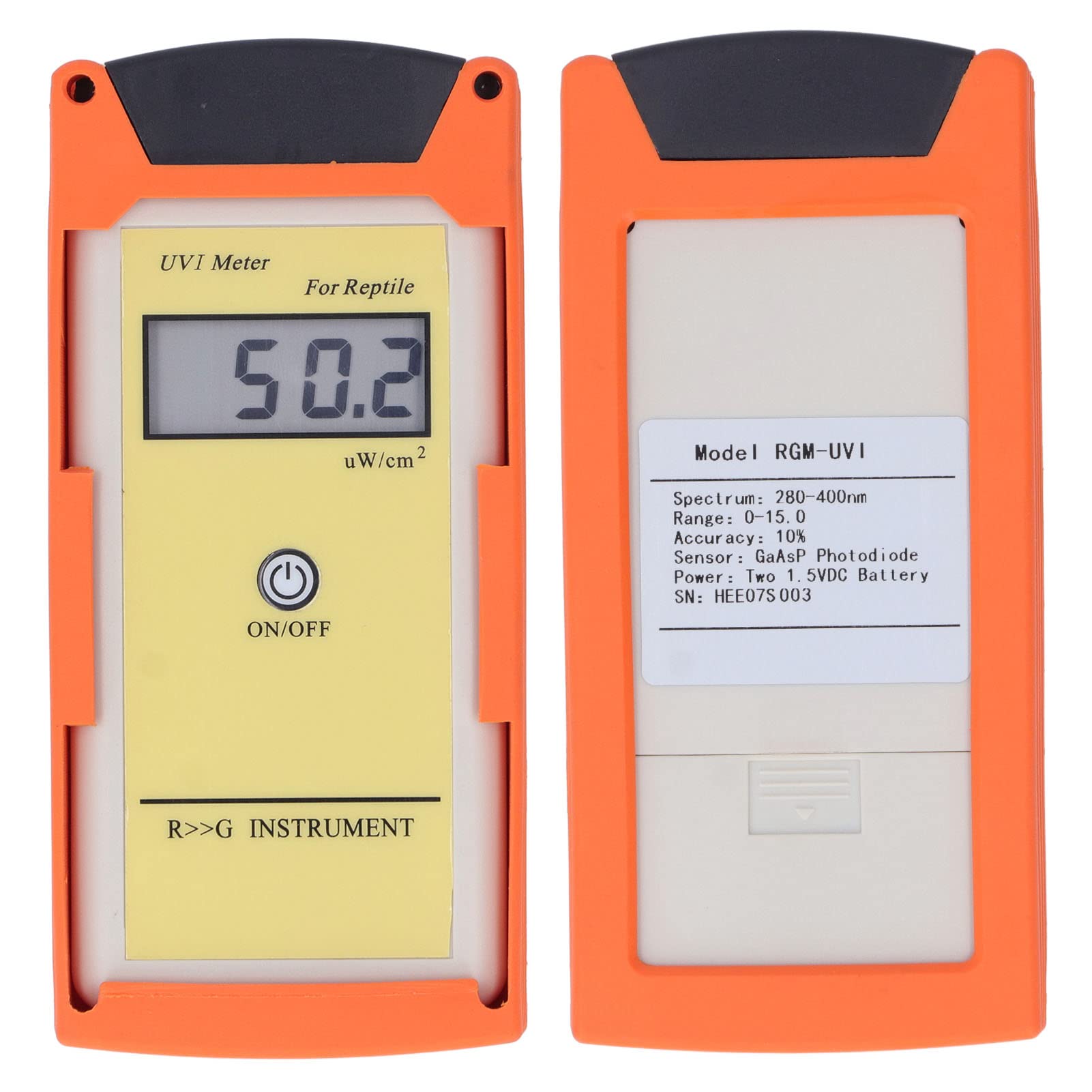 High Accuracy Digital UV Index Meter with LCD Display - Portable UVI Tester for Sun Protection, Outdoor Activities & Skin Care - Solar Ultraviolet Detector for Beach, Hiking, Gardening & Sun Safety