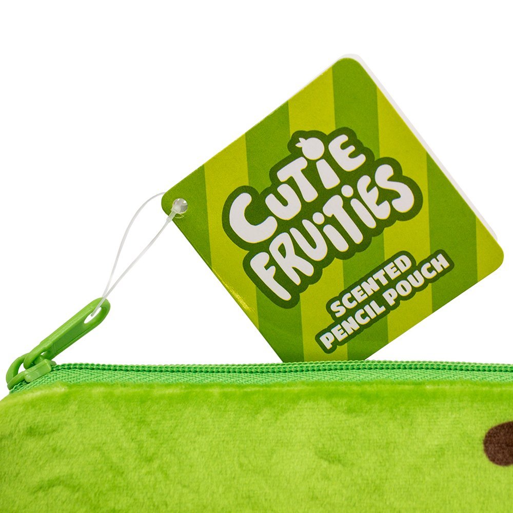 Cutie Fruities Scented Pencil Pouch - Orange & Apple Aroma - Kids School Supplies, Classroom Rewards & Teacher Gifts by Scentco - Perfect for Back to School, Homework Organization & Student Incentives