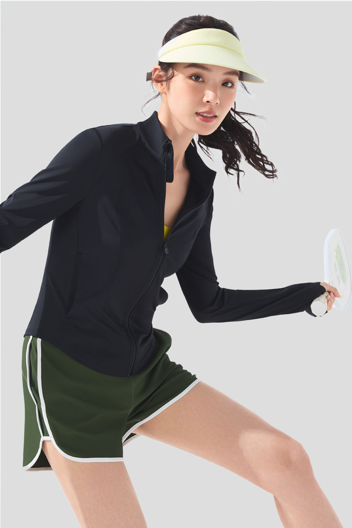 Women's UPF100+ Cooling Sun Protection Jacket - Lightweight Contour Fit for Outdoor Activities, Hiking & Beach Wear