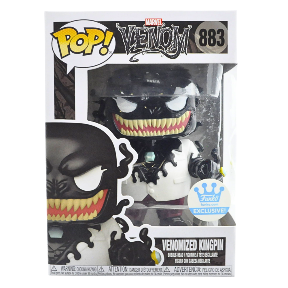 Funko Pop! Venomized Kingpin #883 - Exclusive Collectible Vinyl Figure for Marvel Fans & Gift Ideas